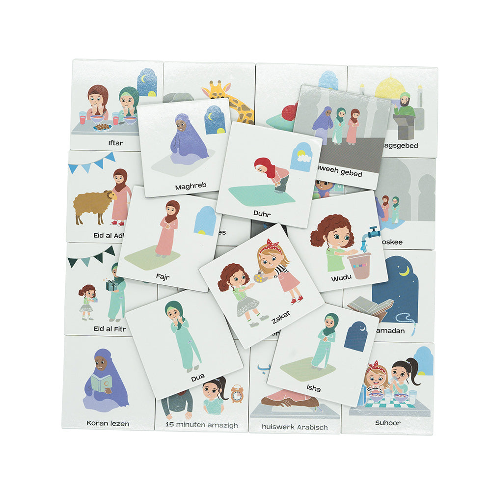 Magnetische Planbordkaarten Meisjes