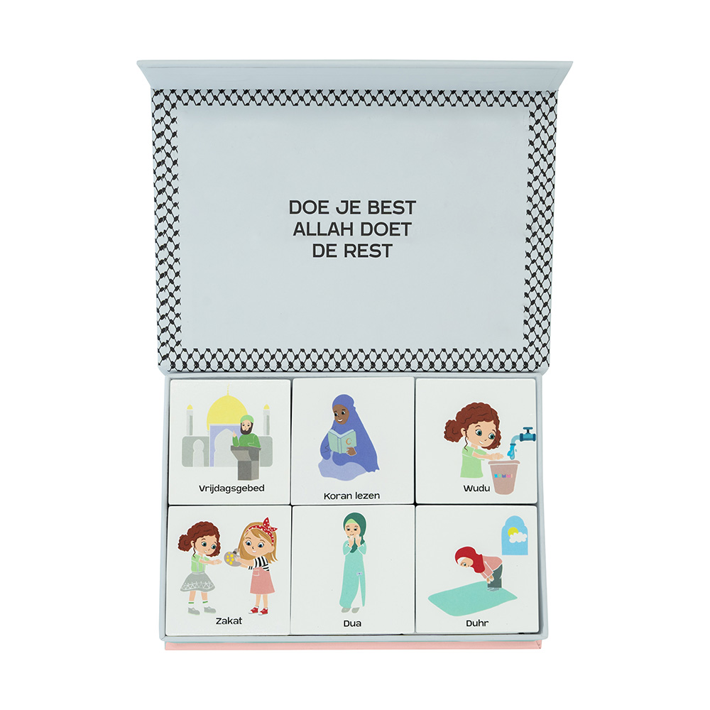 Educatief Planbord Meisjes + 82 Magneetjes